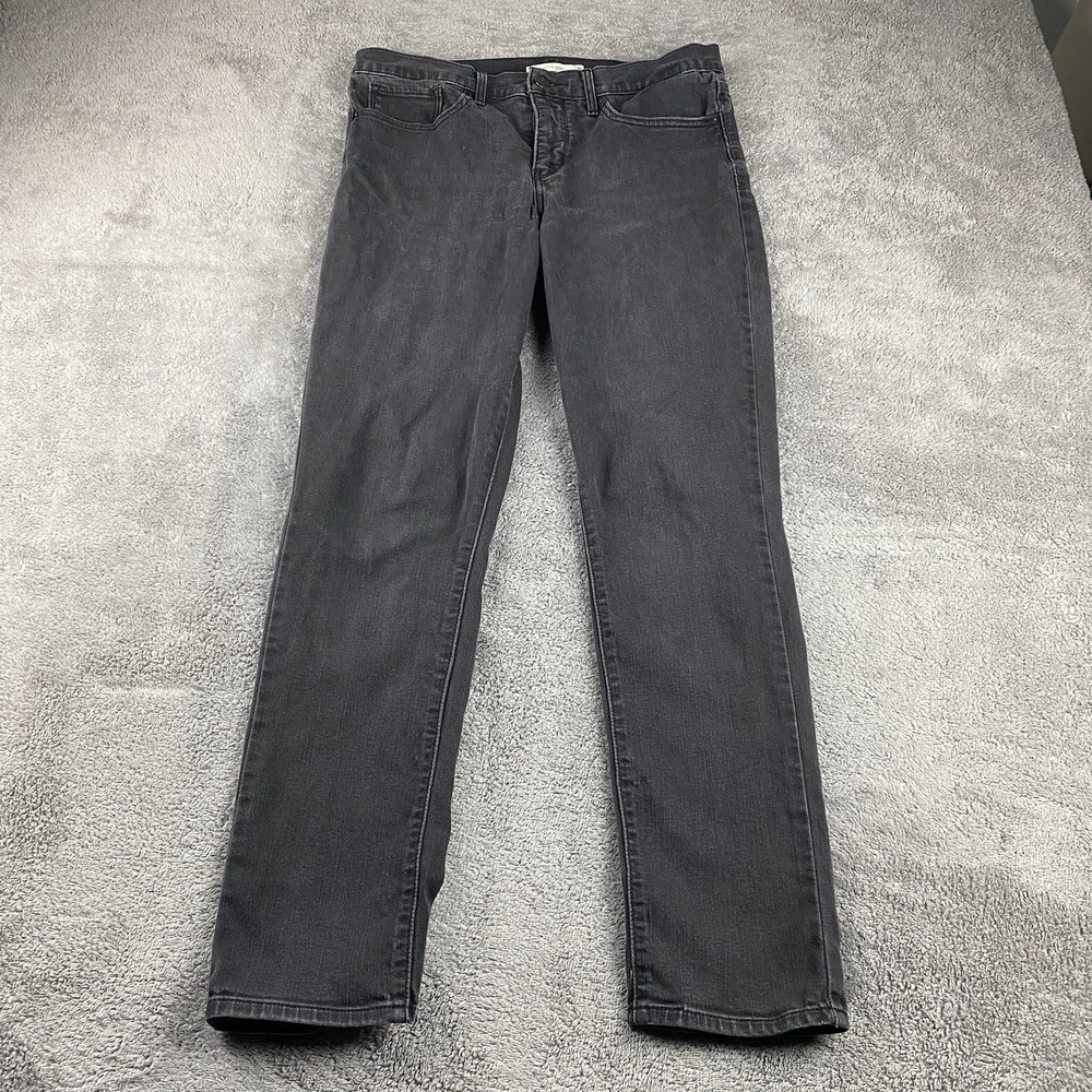 Levis‎ 311 Shaping Skinny Jeans Womens 31 Gray Mid Rise